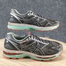 Asics Shoes Womens 11 Gel Nimbus 19 Athletic Running Sneakers T750N Gray Mesh