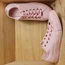 Converse Shoes | Converse Unisexleather Donna Scarpe Vintage Pink Sneakers | Color: Pink | Size: 7