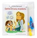 Maletín de cuentos de Lucía, mi pediatra: Con un termómetro y una jeringa de juguete (Libros para regalar)