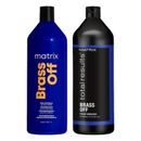 Matrix Total Results- BRASS OFF Shampoo and Conditioner DUO Set (33.8 oz Each)