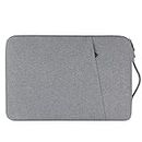 Chelory 13-14 Inch Laptop Sleeve for 13 Inch MacBook Pro MacBook Air 14 Inch New MacBook Pro, 13.3 Inch Notebook Computer Protective Cover Bag iPad Tablet Briefcase Carrying Case, Gray