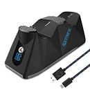 4Gamers SP-C100 Twin Charging Dock with 2m Play & Charge Cable for PS4 - Black