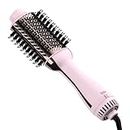 4 in 1 Hair Dryer Brush with Anti-Frizz Ceramic Titanium Barrel and Negative Ion - Volumizer, Straightener and Styler in One