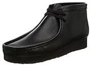 Clarks Originals Wallabee Boot, Boots homme - Noir (Black Leather), 45 EU