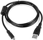 Schsteindar® USB Cable Photo Transfer Cord UC-E6, UC-E23, UC-E17 for Nikon Digital SLR DSLR D3300 D750 D5300 D7200 D3200, Coolpix L340 L32 A10 & More (See List of Compatible Models) 1.5 meter Length