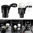 Car Cup Holder Dual Cup Holder, Cup Holder Expander for Regular 32 to 40 Ounce, Compatible with Yeti Ramblers, Compatible with Klean Kanteens, Compatible with Nalgenes Hydro Flasks.