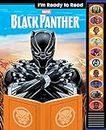 Marvel Black Panther - I'm Ready to Read with Black Panther Interactive Read-Along Sound Book - Great for Early Readers - PI Kids