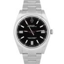 Reloj Rolex Oyster Perpetual 2021 41 mm negro acero inoxidable 124300 CAJA NUEVOS PAPELES
