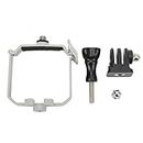 Quadcopter Camera Mounts, Top Extension Camera Bracket Mount Holder Panoramic Action Camera Adapter Base Accessories for DJI MINI 3 Pro