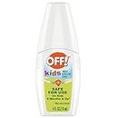 OFF! Kids Insect Repellent Spray, 100% Plant Based Oils, Safe for Use On Babies, Toddlers and Kids, 4 oz