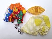 Vintage My Little Pony G1 Tasche Kumpel Clown Anzug und Bademantel Set