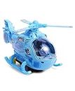 Amitasha Musical Helicopter Sound Toy for Kids with Colorful Lights - Pack of 1, Blue