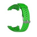 Meiruo Wristband for Polar M400, Silicone Strap for Polar M400, Green