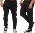 New Men's Nike Air Fleece Joggers Tracksuit Bottoms Jogging Pants Slim Fit Black