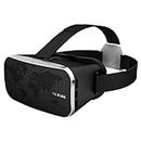 MERISHOPP® 3D VR Virtual Reality Headset Lightweight Glasses for 4-6 inch Smartphone/Gaming Headset/PC Gaming Headset/PS5 Gaming Headset/Wireless Gaming Headset/Gaming Headset with Mic