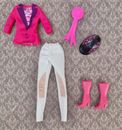 Barbie Conjunto para montar a caballo Equestrian + botas # X2630 L4395 Mattel