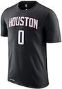 NBA Youth 8-20 Performance Dri Fit Statement Edition Name & Number Player T-Shirt, Russell Westbrook Houston Rockets Black Statement Edition, 8
