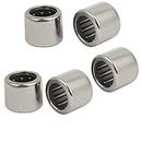 Generic HK0810 8mmx12mmx10mm Full Complement Drawn Cup Needle Roller Bearing 5pcs