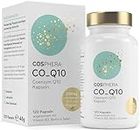 Coenzym Q10 - Hochdosiert mit 250 mg pro Kapsel. 120 vegane Kapseln im 4 Monatsvorrat - Angereichert mit Biotin & Niacin als Beitrag zum Erhalt normaler Haut & für einen normalen Energiestoffwechsel.