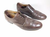Chaussures en cuir marron Aldo Wingtip Brogue Royaume-Uni 10 Eu 44