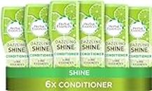 Herbal Essences Dazzling Shine with Lime Essences Conditioner, 400 ml, Pack of 6