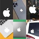 Shivoid - Apple Logo Combo Pack for Mobiles, Laptops, Desktops, Ipads (Different Sizes) (Pack of 10) Vinyl, Self-Adhesive
