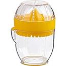 Trudeau Citrus Juicer, Compact and Convenient All-in-One Tool Includes an Integrated Strainer and a Calibrated Container with Pouring Spout, BPA Free, Dishwasher Safe