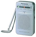 Panasonic AM/FM Handheld Pocke Radio (RF-P50DGC-S)