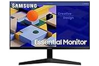 Samsung LS24C312EAUXEN - Monitor de 24" FullHD (1920 x 1080, 16:9, 75Hz, 5ms, Diseño sin Bordes, LED, Panel IPS, AMD FreeSync, Modo Eye Saver, Flicker Free), Negro, Version 2023