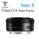 TTArtisan 27mm f2.8 Auto Focus APS-C Lens For Sony E Mount Mirrorless Cameras
