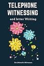 Telephone Witnessing And Letter Writing For Jehovah's Witnesses: Perfect for doing Field Ministry from Home. JW Pioneer Gifts, JW Baptism Gifts !