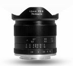 7artisans 12mm F2.8 Manual Focus HD.MC LENS f/ SONY E mount ILCE Camera