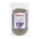 Wellness Organic Lavender Tea: Culinary Grade Lavender Flowers - Food Grade Buds for Baking, Soap Making, and Tea Infusions - Dried Lavender for a Fragrant and Relaxing Experience - 100% Natural and Lavanda Seca Natural