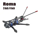 Roma 3 Zoll 4 Zoll/150mm 175mm 3k Kohle faser Board Frame Kit x Typ mit 3D-Druck für fpv Drohne