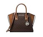 Michael Kors Femme, , HANDBAG, satchel style handbags Marron, S