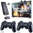 Buy Now New 4K HD Video Game Console for Girls/Boys/Men/Women/Unisex Wireless Video Game with 64 GB Memory Card, 4k Ultra HD Classic Games Console Built in 10000 Game in TF Card, 9 Emulator Console