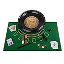 Trademark Global Poker 16-Inch Deluxe Roulette Set With Accessoriesfor Adult