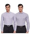 Excalibur by Unlimited Men's Solid Regular fit Formal Shirt (400017081380_Assorted-Color and Print May Vary 39)