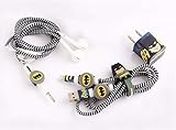 Careflection 6-in-1 Multi Combo Spiral Cable Protectors + Earphones Winder + Sticker + Cable Clips + Earphone Jack Clip Batman