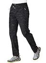BGOWATU Men's Athletic Running Pants Lightweight Quick Dry Jogging Hiking Casual Outdoor Sports Sweatpants with Zipper Pockets Camo Size L