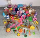 FIGURE FURNITURE LOT HOME DISH ACCESSORIES DOLL TOY LOOSE