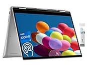 Dell Inspiron 2-in-1 Laptop 2023 Newest, 14" WUXGA Touchscreen, Intel Core i7-1355U (10-core), 16GB DDR5 RAM, 1TB SSD, Intel Iris Xe Graphics, Fingerprint Reader, Backlit Keyboard, Windows 11 Home