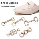 Clothing Accessories DIY Shoes Bag Metal Shoe Chain Metal Buckles Shoes Buckles