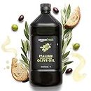 Amazon Fresh, Italian Extra Virgin Olive Oil, 2 Liter