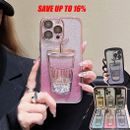 For iPhone Bling Case Cute Girly Phone Cover for iPhone 14 Pro Max 13 12 11 Max