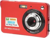 48MP Digital Camera, Rechargeable 8X Zoom Digital Camera with 2.7 Inch LCD Scree
