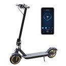AOVOPRO Electric Scooter Adult, 350W Motor, 30km Long Range, Max Speed 25 km/h, 3 Speed Settings, App Control