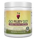 IVL - GO Ruby GO! Red Superfood Powder Juice | 42 Antioxidants Probiotics, and Immunity Boost (Beet Root Powder and more Powder Supplements) | Fruit Powder & Extract Blend | Energy & Digestion Boost