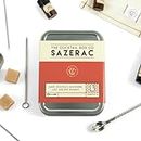 Sazerac Cocktail Kit - The Cocktail Box Co. Premium Cocktail Kits - Make Hand Crafted Cocktails. Great Gift for Any Cocktail Lover and Makes The Perfect Travel Companion! (1 Kit) (1 Kit)