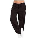 Baggy Sweatpants for Women Drawstring Wide Leg Workout Pants Comfy Running Active Joggers Lounge Pants with Pockets My Orders Placed 2023 Summer Fall Winter Fashion Teen Girl